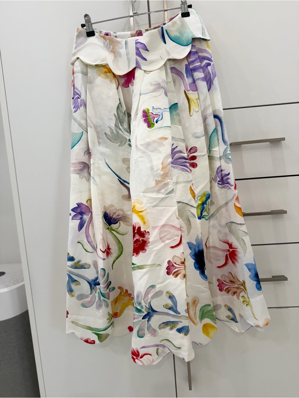 Rosie Assoulin floral skirt